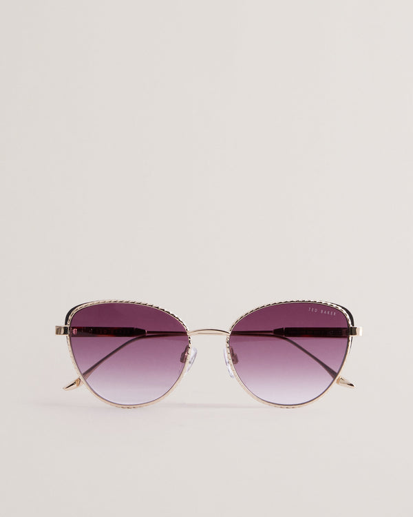 LYRHA-Eyewear-Aviator Sunglasses- Ted Baker Romania